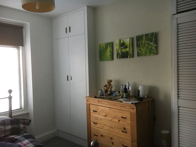 Fitted Wardrobe in an Alcove